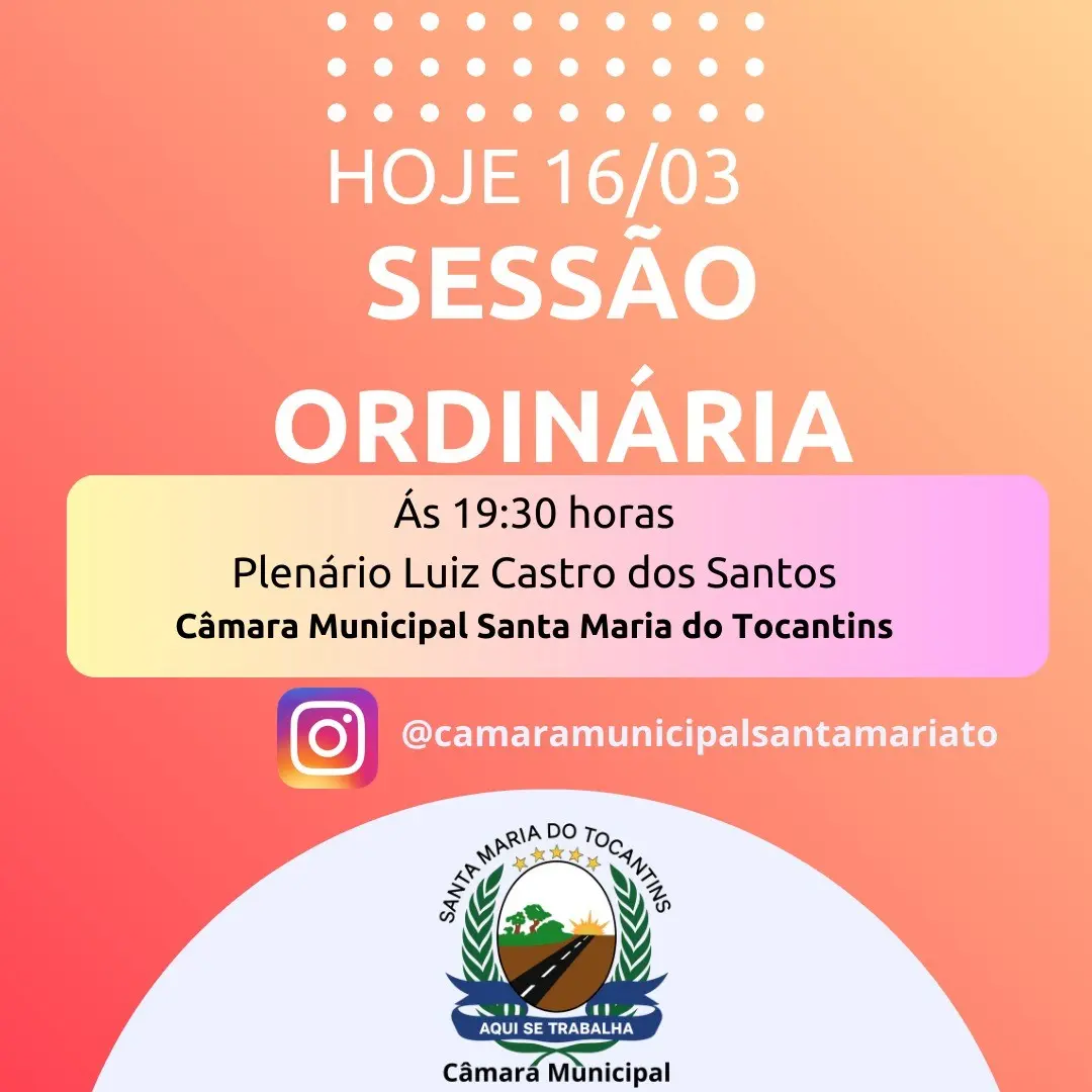 Sessão Ordinária