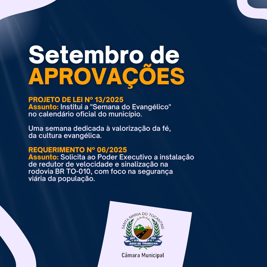 Aprovações